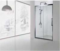 Душевая дверь Aquanet Delta NPE6121 130 273612 профиль Хром стекло прозрачное