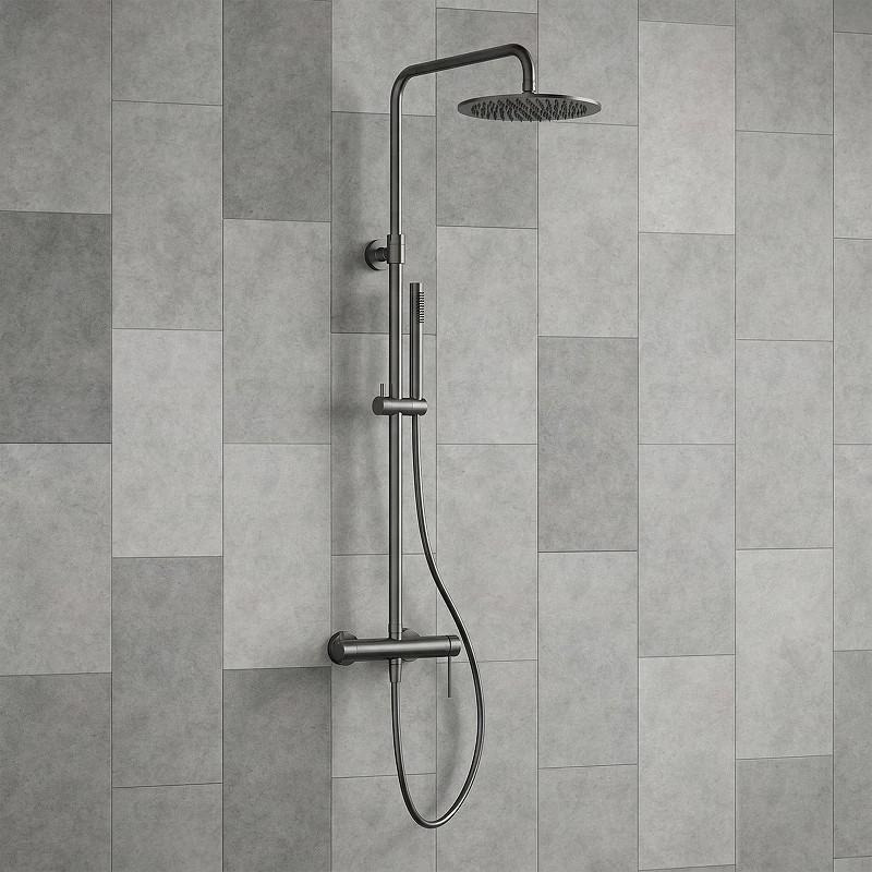 Душевая система WasserKRAFT Niers A30002GR цвет Графит