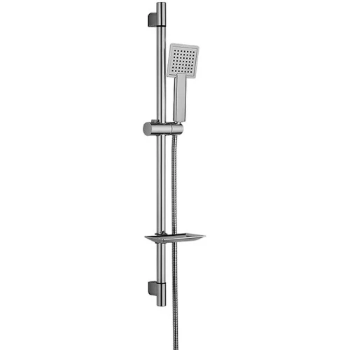Душевой гарнитур Melodia della vita Luxe Square MSC00103C Хром
