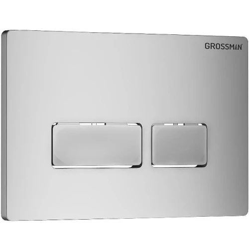 Кнопка смыва для инсталляции Grossman Pragma 700.K31.03.110.110 цвет Хром матовый