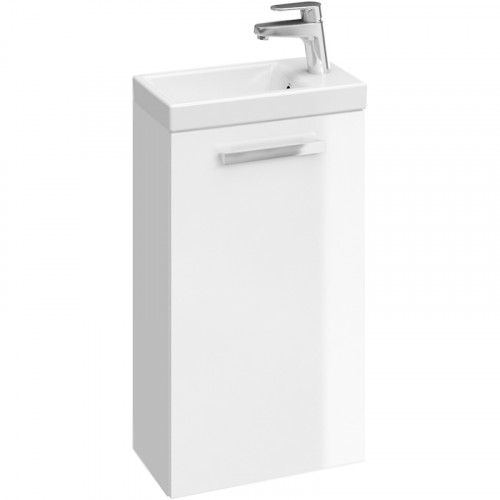 Тумба под раковину Cersanit Melar Como 40 B-SU-MEL-CM40 подвесная Белая МДФ / ЛДСП