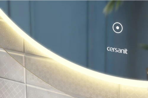 Зеркало Cersanit Led 012 Design 88 KN-LU-LED012*88-d-Os с подсветкой с сенсорным выключателем стекло