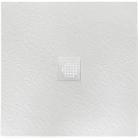Душевой поддон из искусственного камня BelBagno Uno 90x90 TRAY-MR-UNO-A-90-35-W-BO Белый