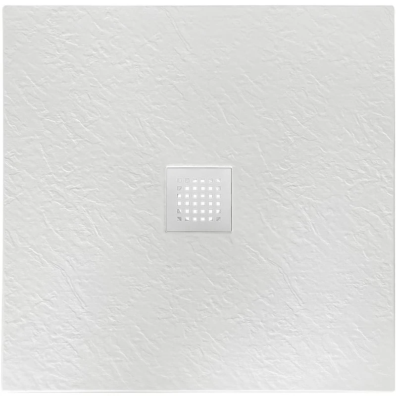 Душевой поддон из искусственного камня BelBagno Uno 90x90 TRAY-MR-UNO-A-90-35-W-BO Белый