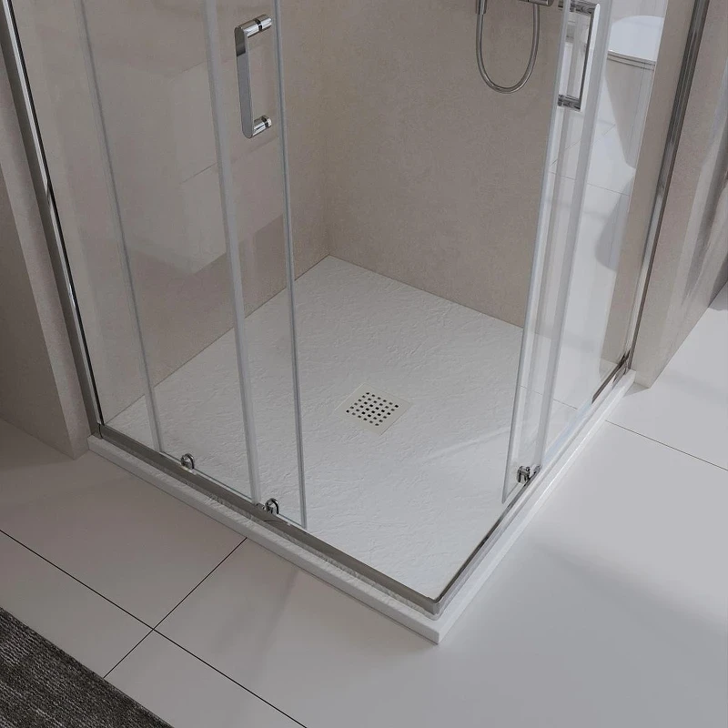 Душевой поддон из искусственного камня BelBagno Uno 90x90 TRAY-MR-UNO-A-90-35-W-BO Белый
