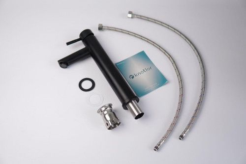 Смеситель для раковины Knotlor Streamline SS-04/02 цвет Матовая сталь