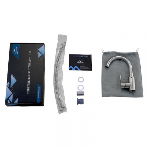 Смеситель для кухни Fashun A54001N-1 цвет Сатин