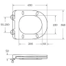 Унитаз с инсталляцией BelBagno Uno-Tor BB5177CH-TOR/SC + WeltWasser WW Marberg 507 10000005949+10000005953 с сиденьем Микролифт с клавишей смыва Хром глянцевый
