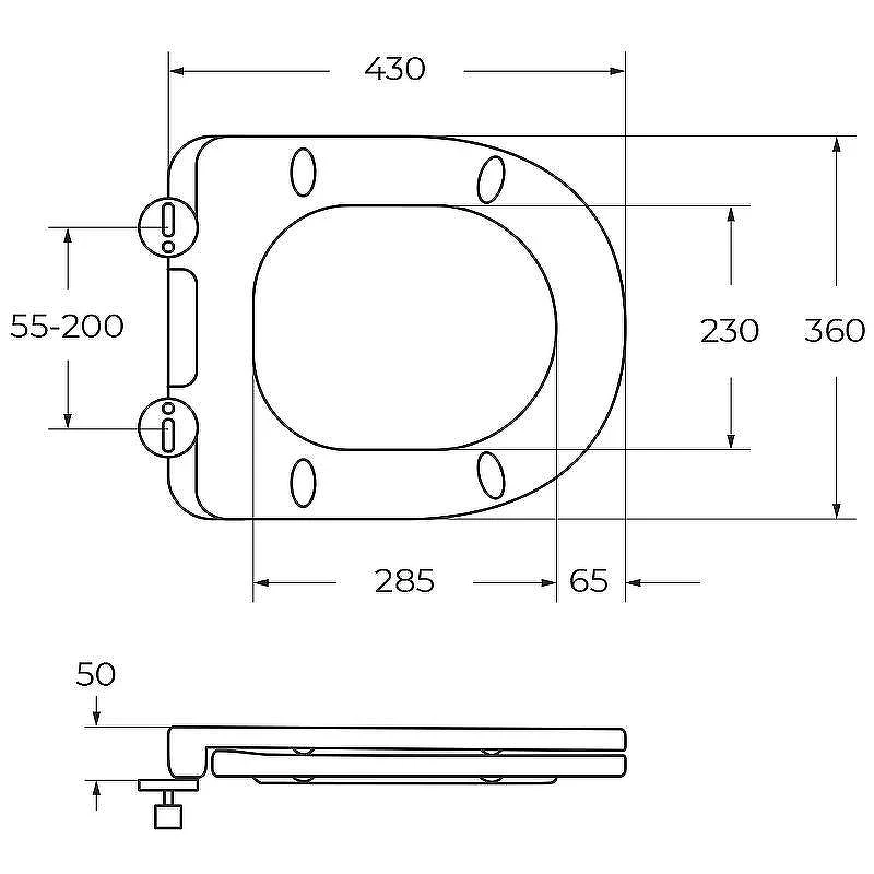 Унитаз с инсталляцией BelBagno Uno-Tor BB5177CH-TOR/SC + WeltWasser WW Marberg 507 10000005949+10000005953 с сиденьем Микролифт с клавишей смыва Хром глянцевый