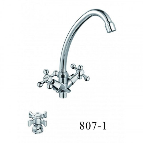 Смеситель для кухни D-Lin D151807-1 цвет  Хром