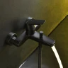 Смеситель для ванны Abelsberg Lineara UNF25747MB цвет Вулканический черный