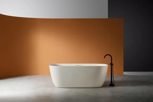 Ванна из искусственного камня AltroBagno Luciana 170x80 090223 цвет Кремовый