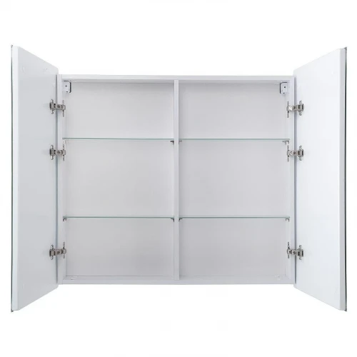 Зеркальный шкаф Art&Max Merano 90 L AM-Mer-900-800-1D-L-DS-F с подсветкой цвет Белый