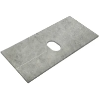 Столешница под раковину BelBagno 90 KEP-90-MGL-W0 Marmo Grigio Lucido искусственный камень (литьевой мрамор)