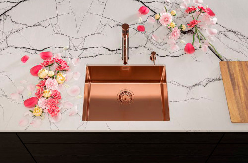 Кухонная мойка Alveus Kombino 50 Monarch Copper SAT-90 540x440x195 U 1120381 Медь нержавеющая сталь встраиваемый