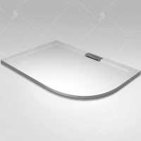 Душевой поддон из искусственного камня RGW GWS-41-L 100x90 03150490-01L Белый