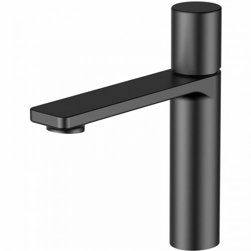 Смеситель для раковины Vincea Vogue VBF-4V3MB Черный матовый латунь