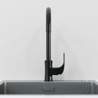 Смеситель для кухни Laparet Lisera Pro N2068529LPT Черный латунь