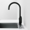 Смеситель для кухни Laparet Lisera Pro N2068529LPT Черный латунь
