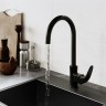 Смеситель для кухни Laparet Lisera Pro N2068529LPT Черный латунь