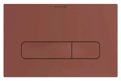 Кнопка смыва для инсталляции Kludi Unifix 30PP01O5 цвет Коралловый матовый