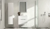 Зеркало Jorno Modul 65 Mоl.02.60/W с подсветкой с сенсорным выключателем стекло