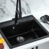 Кухонная мойка Gerhans 59 A12-25/311-11-24 цвет Оникс