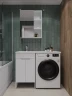 Тумба с раковиной Orange Kandy 110 L OPKD-110TUW+RAL Белый глянец МДФ / ЛДСП