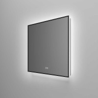 Зеркало Vincea 100 VLM-3VN100B-2 с подсветкой Черное с сенсорным выключателем с подогревом и диммером стекло