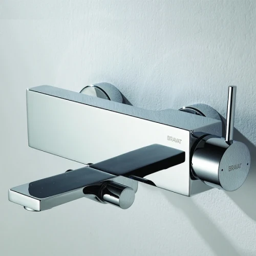 Смеситель для ванны Bravat Arc F66061C-01A-ENG Хром латунь на стену