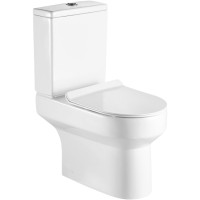 Унитаз компакт BelBagno Norma BB339CPR без бачка и сиденья фаянс напольный