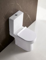 Унитаз компакт BelBagno Norma BB339CPR без бачка и сиденья фаянс напольный