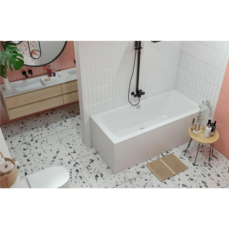 Акриловая ванна Lavinia Boho Pure 180х80 37100080 цвет Белый глянцевый