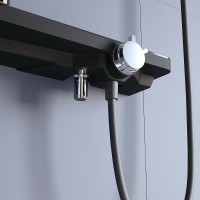 Смеситель для ванны RGW SP-40Gr 69140540-11 Серый латунь на стену