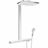 Душевая система Hansgrohe Rainmaker Select 27109400 Хром Белый латунь на стену