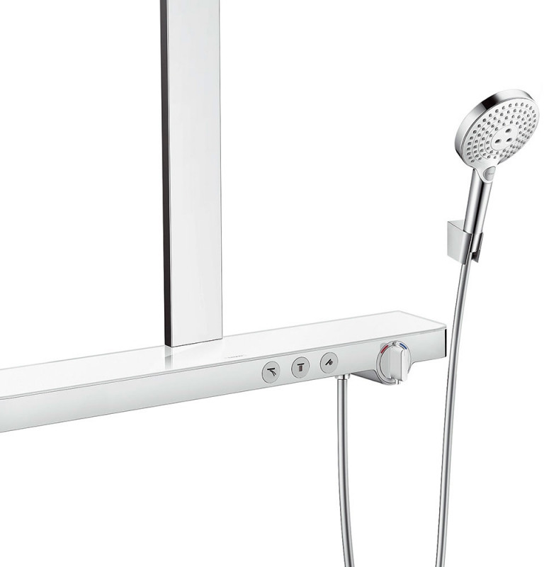 Душевая система Hansgrohe Rainmaker Select 27109400 Хром Белый латунь на стену