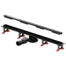 Душевой лоток AM.PM MasterFlow 80 W01SC-S11-080-05BM с Черной матовой решеткой Slim line