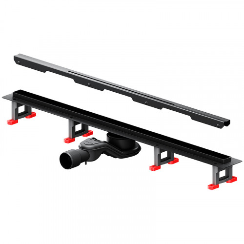 Душевой лоток AM.PM MasterFlow 80 W01SC-S11-080-05BM с Черной матовой решеткой Slim line