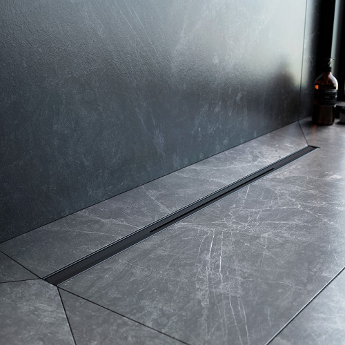 Душевой лоток AM.PM MasterFlow 80 W01SC-S11-080-05BM с Черной матовой решеткой Slim line