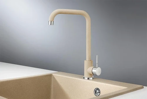 Смеситель для кухни Granula Standart ST-4033 цвет Песок