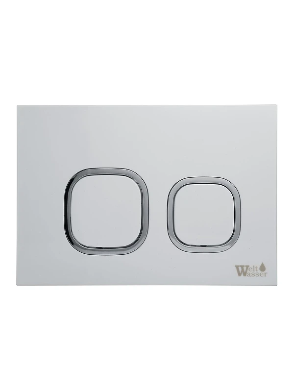 Смывной бачок WeltWasser WW Amberg 404 WT 10000009857 с клавишей смыва цвет Белый