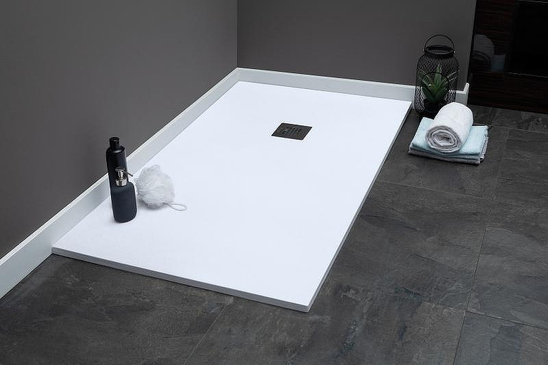Душевой поддон из искусственного камня Aquanet Pleasure 140x80 255440 Белый
