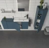 Полка Orka Ferla 20 3005974 Синяя матовая МДФ / ЛДСП