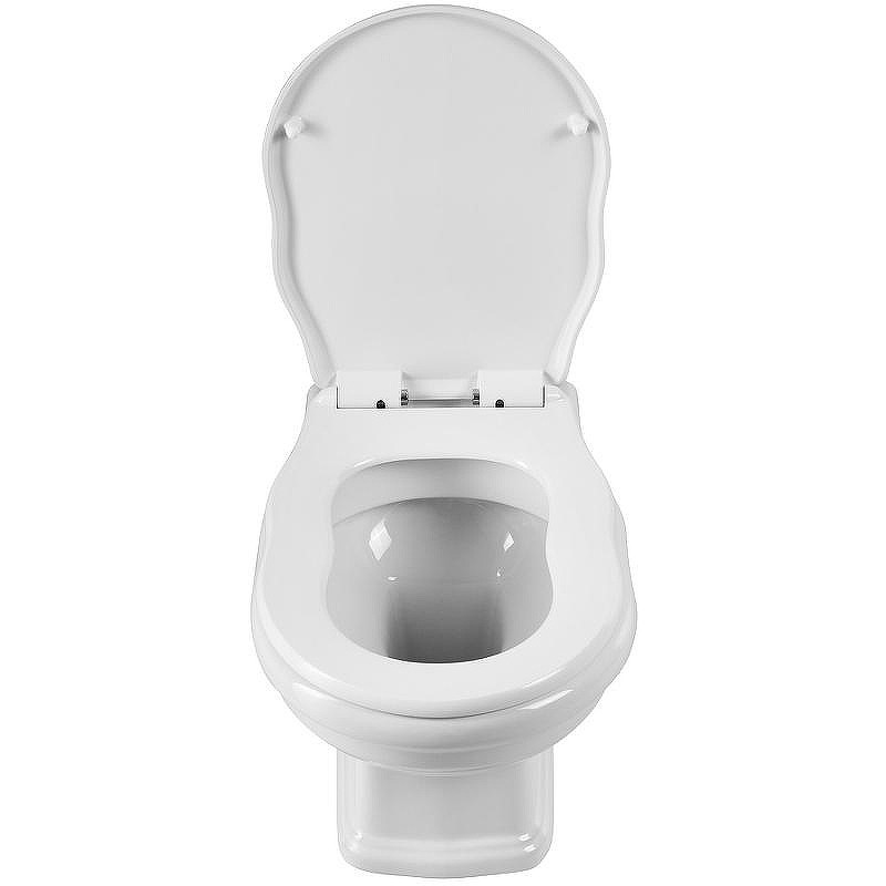 Унитаз подвесной BelBagno Boheme BB115CH/BB115SC с сиденьем Микролифт