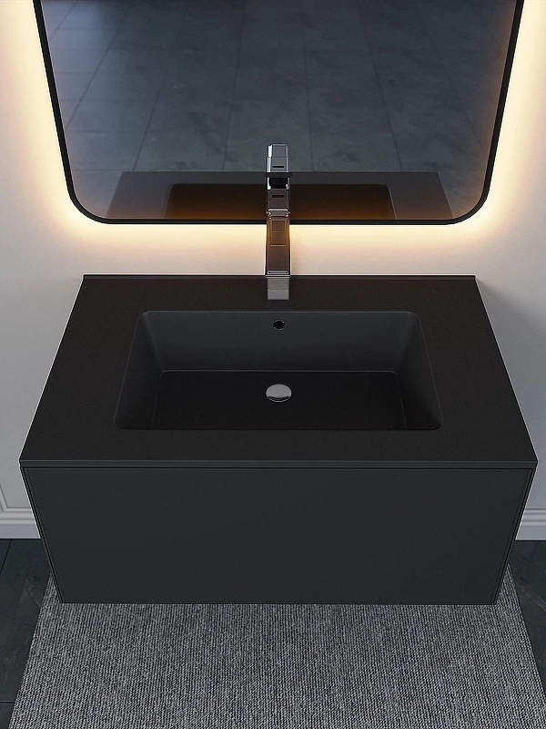 Раковина Uperwood Parma Quartz 76.5 291003004 цвет Уголь