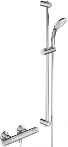 Смеситель для душа Ideal Standard Ceratherm T25 A7204AA с термостатом цвет Хром