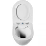 Комплект унитаза с инсталляцией BelBagno Amanda BB051CHR/BB051SC/BB002-80/BB014-SR-BIANCO с сиденьем Микролифт и Белой клавишей смыва фаянс подвесной