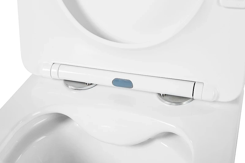 Комплект унитаза с инсталляцией BelBagno Amanda BB051CHR/BB051SC/BB002-80/BB014-SR-BIANCO с сиденьем Микролифт и Белой клавишей смыва фаянс подвесной