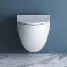 Комплект унитаза с инсталляцией BelBagno Amanda BB051CHR/BB051SC/BB002-80/BB014-SR-BIANCO с сиденьем Микролифт и Белой клавишей смыва фаянс подвесной