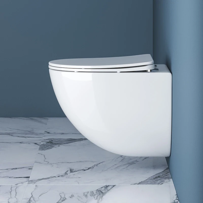 Комплект унитаза с инсталляцией BelBagno Amanda BB051CHR/BB051SC/BB002-80/BB014-SR-BIANCO с сиденьем Микролифт и Белой клавишей смыва фаянс подвесной